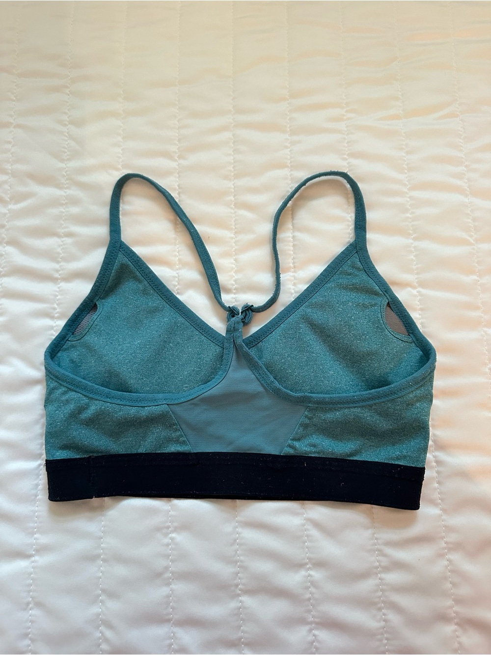 Nike Teal Indy Dry Fit Sports Bra Size S - Picture 4 of 5